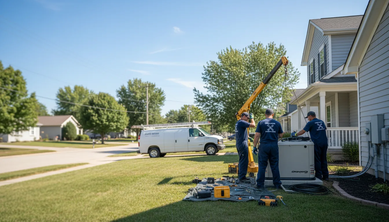 Generator Installation in Mccaulley, TX near me